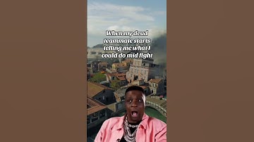 “When Your Dead Teammate Becomes the Coach 💀😂” #callofduty #warzone #shorts