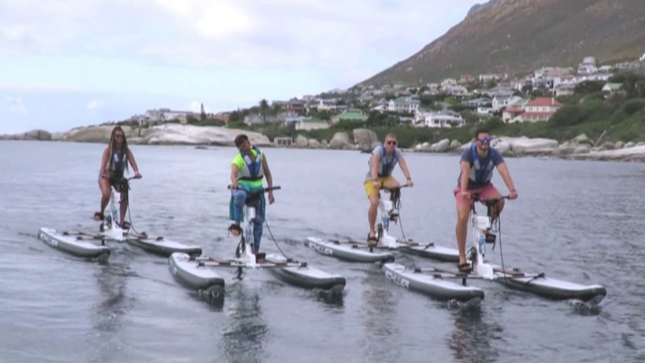 CAPE TOWN WATER BIKES YouTube