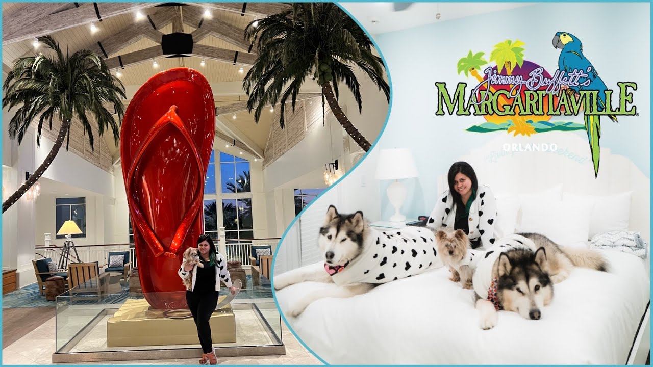 Margaritaville Resort Orlando Pet friendly resort next to Walt Disney