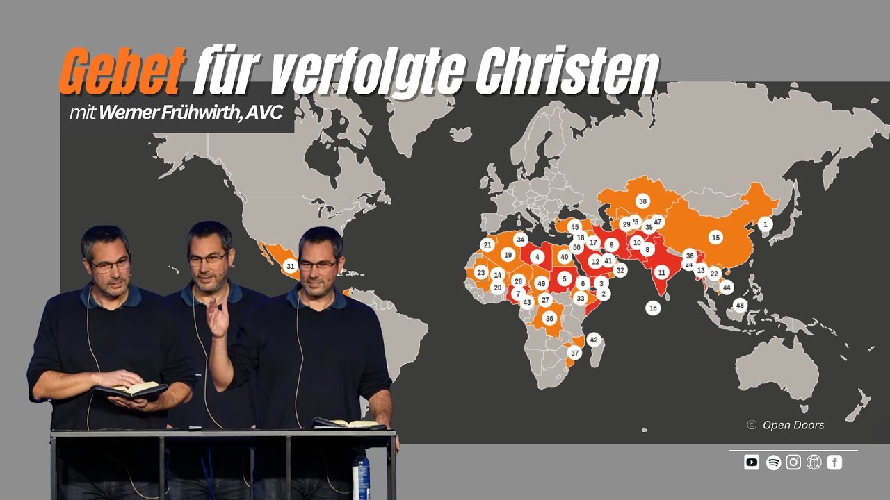 Gebet für verfolgte Christen; Werner Frühwirth - AVC; 16.11.2025