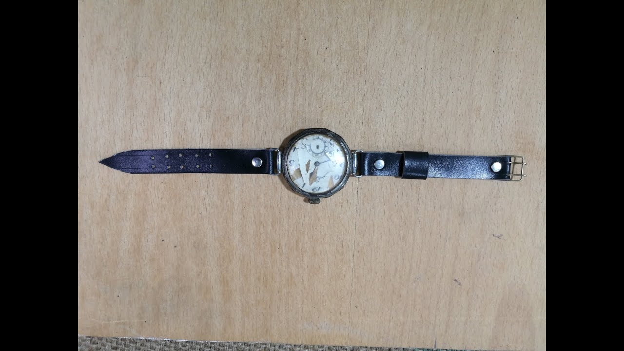 изготовление ремешка к кировским часам - YouTube
