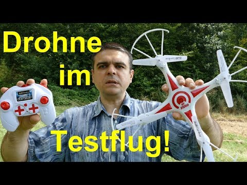 Drohne im Testflug! -- Revell Control Go! Video Drohne wird getestet. --