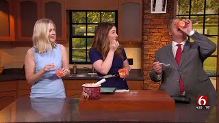 Taste Test: News On 6 Team Tries Dr Pepper Ice Cream screenshot 1