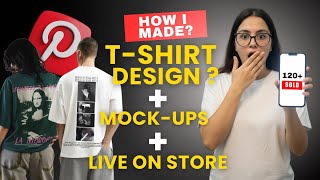Pinterest Idea T-Shirt Design 120 Sold This Is How My T-Shirt Design