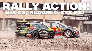 RC Cars Rlaarlo XTS F10 Rally Car & KM Citroën C3 WRC Rally Car 🏁 Extreme Off-Road Bashing 🔥🚀