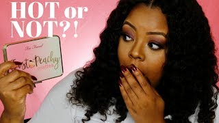 TOO FACED JUST PEACHY MATTES PALETTE | TUTORIAL & REVIEW