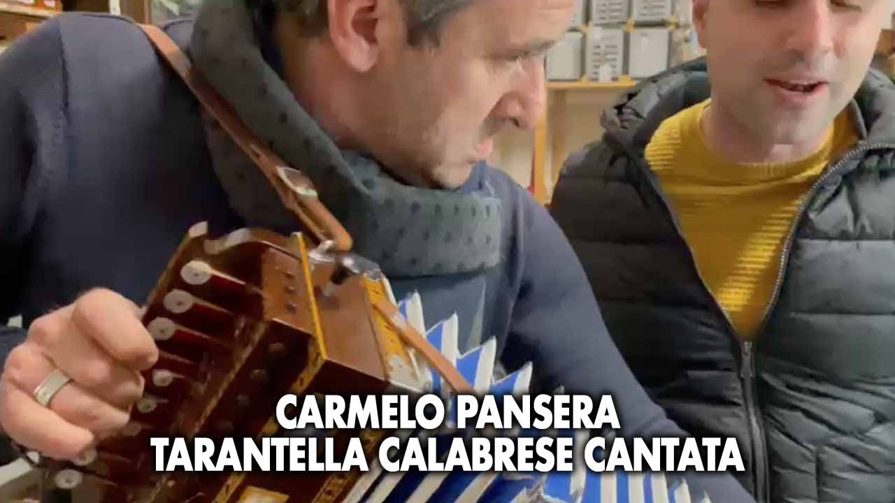 Carmelo Pansera - Tarantella calabrese cantata