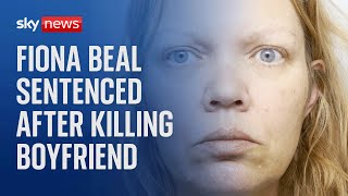 Primary school teacher Fiona Beal sentenced after murdering her partner