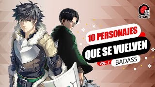 10 Personajes de ANIME que se VUELVE BADASS Vol. 1 | Rincón Otaku