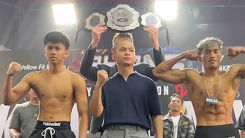 SALFOK MUKA ANDI, AKHIRNYA LOLOS WEIGHT IN‼️JADEN VS ANDI COBRA FIGHT ICB TERKERAS | BYON COMBAT 5