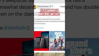GTA 6 COMING TO NINTENDO SWITCH 2 #shorts #gta6 #gta
