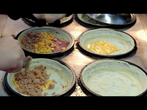 石頭燒餅 /Traditional Crispy Crepe -台灣街頭美食