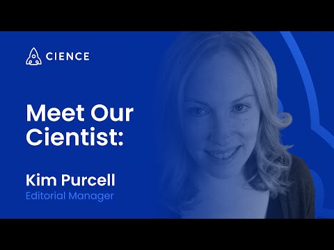 Meet Our Cientists: Kimberly Purcell (Editorial Manager)