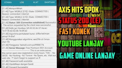 [New]Cara membuat payload axis hits opok status 200(CE) Fast Konek
