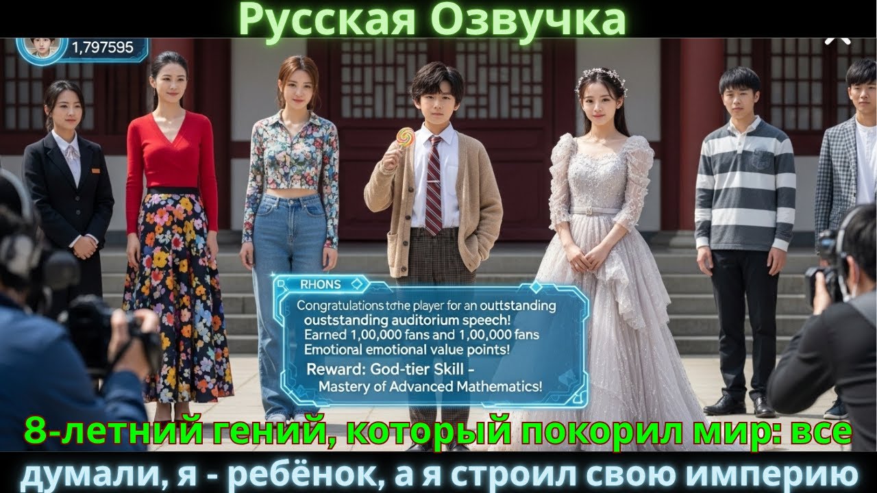 8-летний гений, который покорил мир: все думали, я — ребёнок, а я строил свою империю.