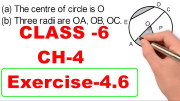 class 6 maths | Basic geometrical ideas | Chapter 4 | Exercise 4.6