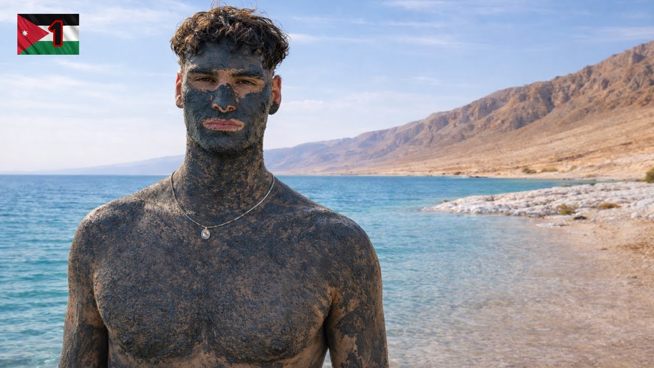 Nos Bañamos en el MAR MUERTO enfrente de PALESTINA