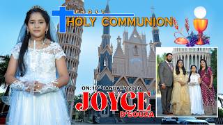 Joyce First Holy Communion/Perampalli Church/