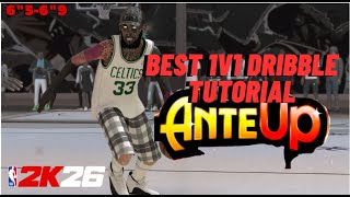 #1 1V1 DRIBBLE TUTORIAL w/HANDCAM IN NBA 2K26! BEST DRIBBLES MOVES/COMBOS FOR BUILDS 6'5-6'9! Net Worth