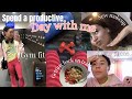 Spend a Productive day with me * getting back on track* Workouts •New makeup +MORE