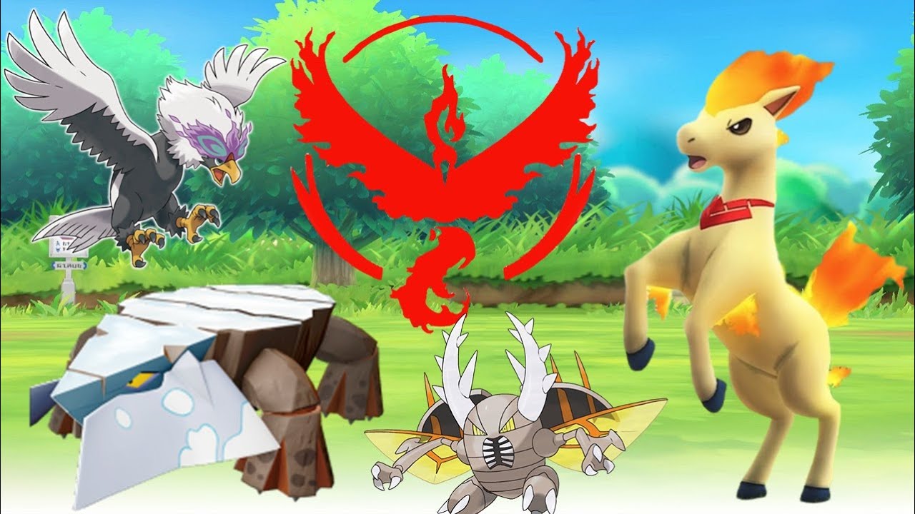 Evento do Team Valor com Ponyta Festiva + Avalug de Hisui + Mega Pinsir