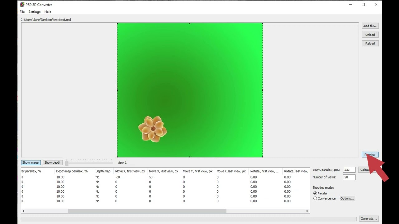 PSD 3D Converter 3.0, обзор новой версии, добавлены варио эффекты по просьбам пользователей