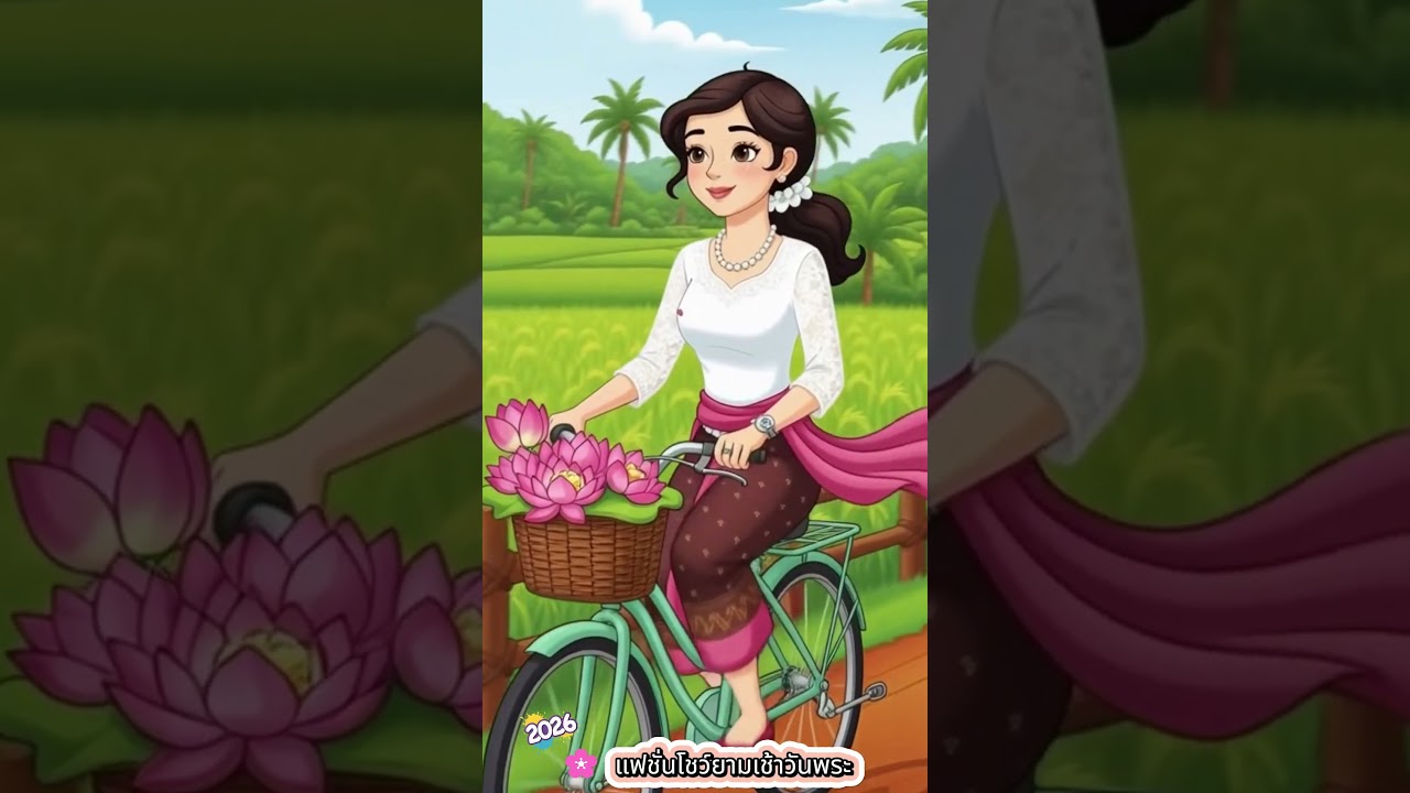 🌸 แฟชั่นโชว์ยามเช้าวันพระ 