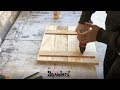How To Build A Wood Sign - Wood Frame - Wood Canvas - Blank - Video Tutorial