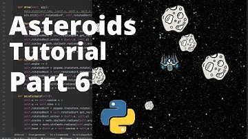 Asteroids Python Tutorial : Part 6: Adding an Alien