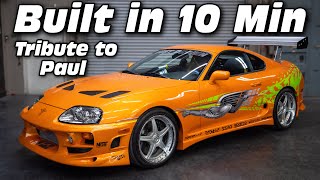 Fast & Furious Supra Built In 10 Mins | 90% Unseen Footage