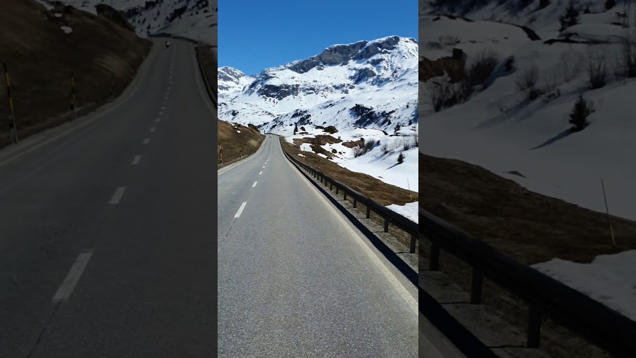 Julierpass mit dem lkw fahren
