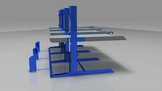 Double Level Car Parking System/Two Post Car Parking Lift Manufacturer in China
