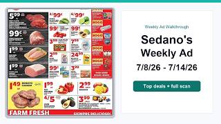 Sedano's Weekly Ad (7/8/26 - 7/14/26) Top Deals