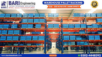 Pallet Racking | Bari Engineering | 0302-4448392 | #palletrack #palletracking #heavydutyrack #racks