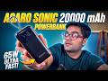 20000mAh + 65W Fast Charging 😳⚡ AGARO SONIC 65W Power Bank Review 🔋🔥