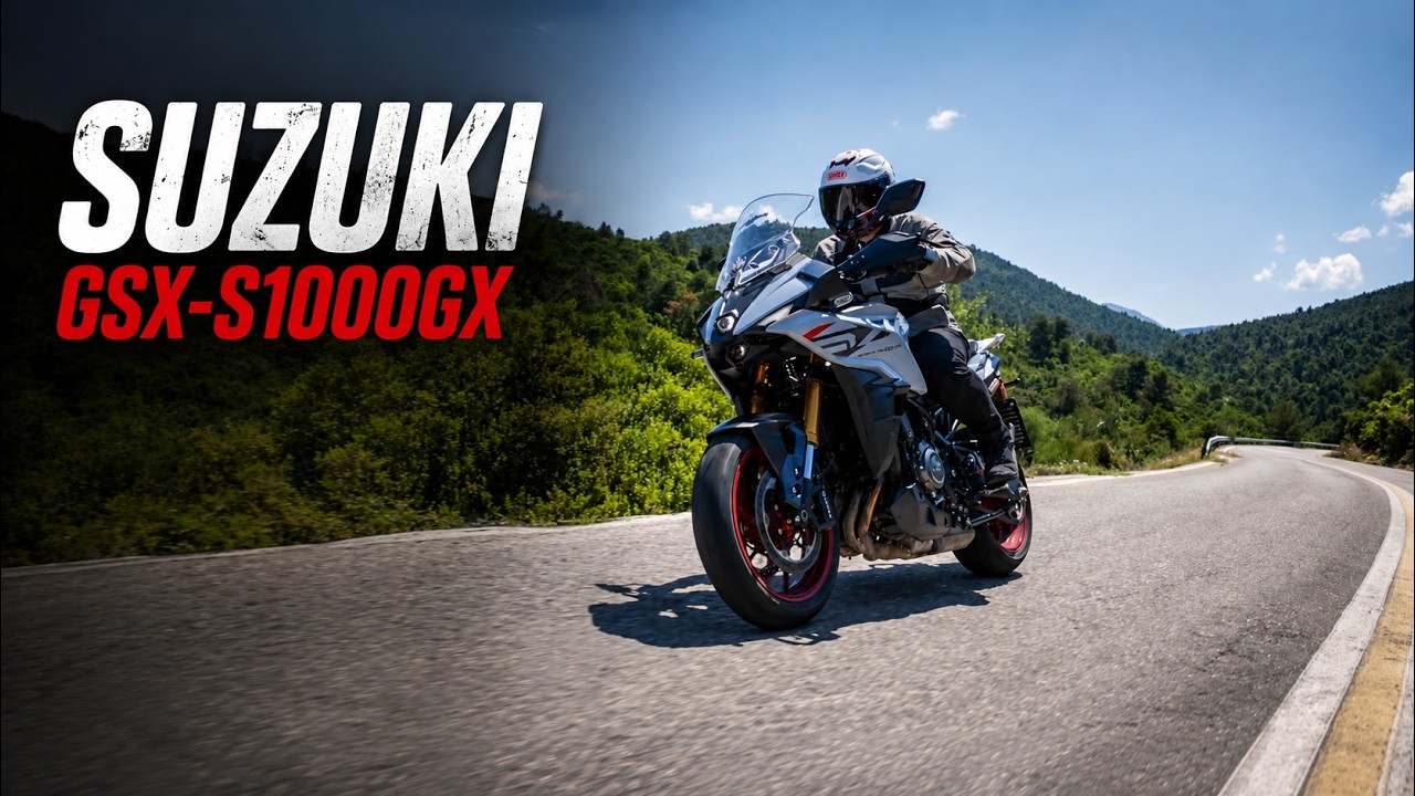Γιατί η Suzuki GSX-S 1000GX 2026 είναι η επιλογή που έψαχνες! – Video