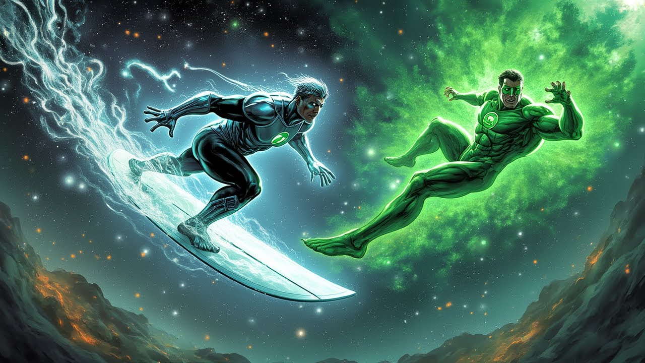 Silver Surfer vs Green Lantern Epic Cosmic Battle Explored!