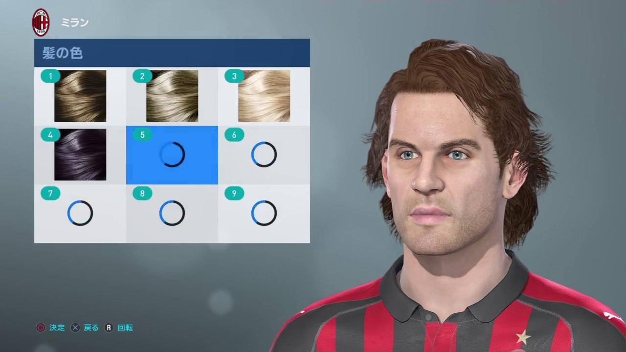 Paolo Maldini  pes2019 face edit 　パオロ・マルディーニ　ウイイレ2019