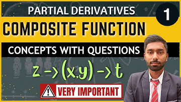 Composite Function Engineering Mathematics in Hindi | Partial Derivatives