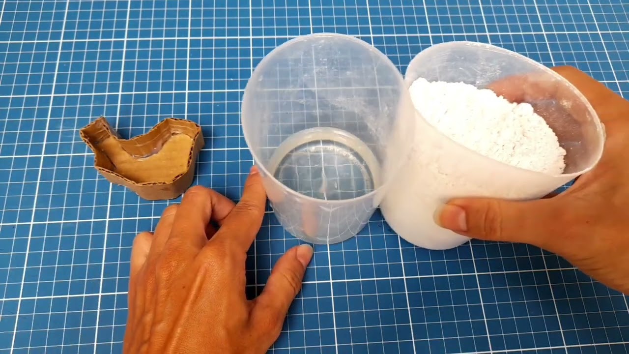 Como fazer escultura de gesso. #fácil  de fazer