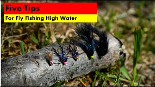 5 Tips for Fly Fishing High Water