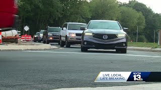 There's been a shift in traffic at a busy intersection in Mountain Brook, it's a roundabout