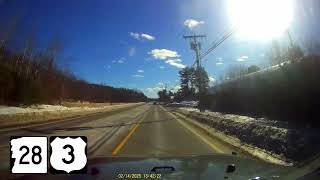 #D-4.0436 ~ Walmart Hooksett, NH to Hooksett, NH via NH-3A, NH-28 and US-3