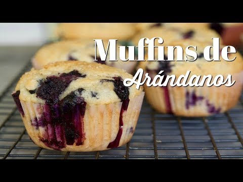 Video: Cómo Hacer Muffins De Arándanos