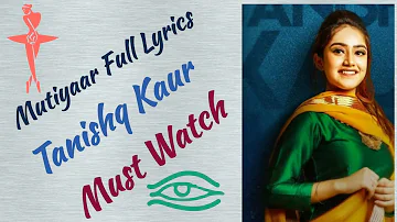 Mutiyaar Lyrical Video – Tanishq Kaur | Randy Jassal | Jass Records