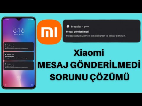 Xiaomi Mesaj Gönderilmedi Sorunu Çözümü I Xiaomi Mesaj Göndermiyor I Xiaomi SMS Gitmiyor