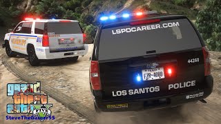 Playing GTA 5 As A POLICE OFFICER City Patrol| HPD|| GTA 5 Lspdfr Mod| 4K