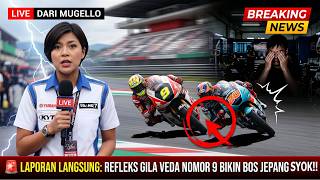 Download lagu HAMPIR FATAL‼️ Refleks Gila Veda Ega Hindari Kecelakaan di 200 Km/Jam Bikin Paddock Tegang!