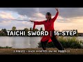 Tai Chi Sword 16-Step | Taiji Jian | Follow Me Back View
