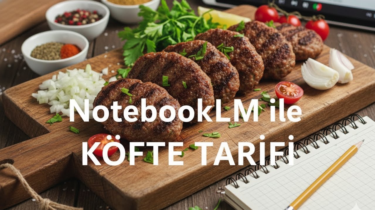 KLASİK KÖFTE TARİFİ (NOTEBOOKLM VİDEOSU) Aydın Tiryaki (2025) KLASİK KÖFTE TARİFİ (NOTEBOOKLM VİDEOSU) Aydın Tiryaki (2025)